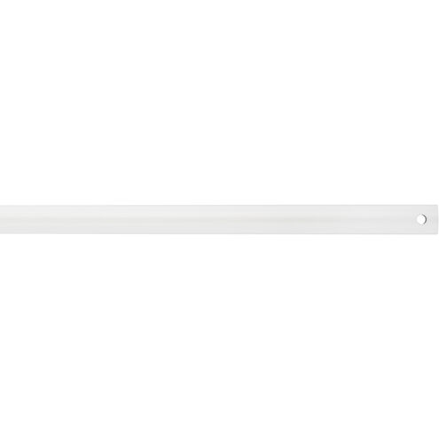 Universal White Fan Downrod in 12